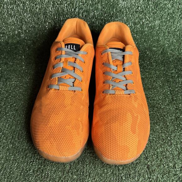 Nobull Mens 12.5 Shoes Orange Camo Training Superfabric Workout Sneaker Gym main image 12